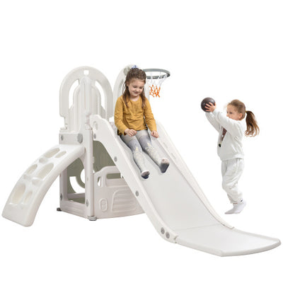 4-in-1 Toddler Climber And Slide Set