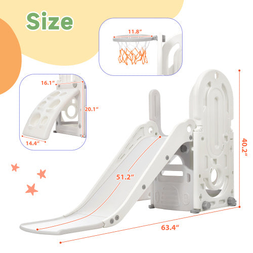 4-in-1 Toddler Climber And Slide Set