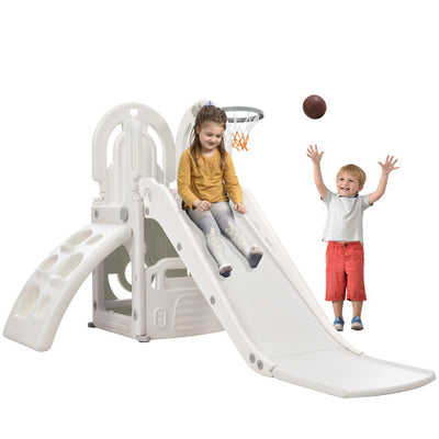 4-in-1 Toddler Climber And Slide Set