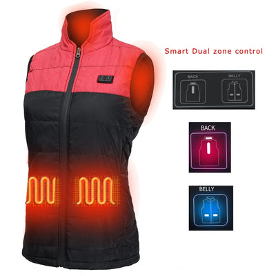 Men's Casual Vest Charging Heating USB Interface Intelligent Constant Temperature