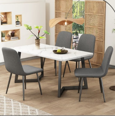 Metal Modern Kitchen Table Set