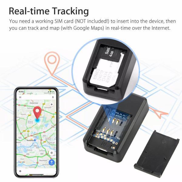 Magnetic GF07 Mini GPS Real Time Car Location Tracker GSM-GPRS Tracking Device